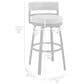 Blue River Encinitas 5-Piece Patio Bar Table Set in Black, , large