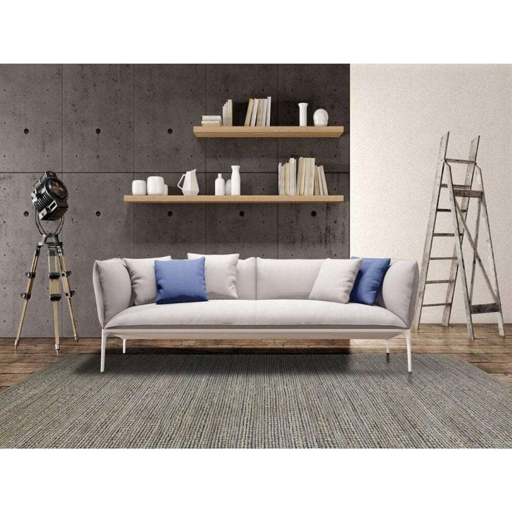 Amer Rugs Naturals 8&#39; x 10&#39; Dark Gray Area Rug, , large