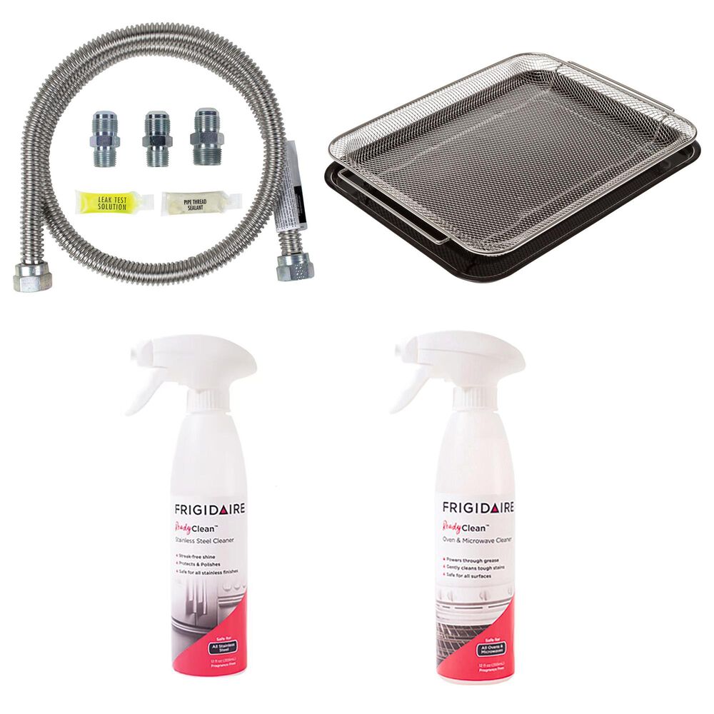 Petra Industries Inc 4-Piece Gas Air Fry Range Accessory Kit in Silver, , large