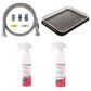 Petra Industries Inc 4-Piece Gas Air Fry Range Accessory Kit in Silver, , large