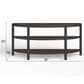 Nicolette Home Hadleigh Demilune Sofa Table in Coffee Bean, , large
