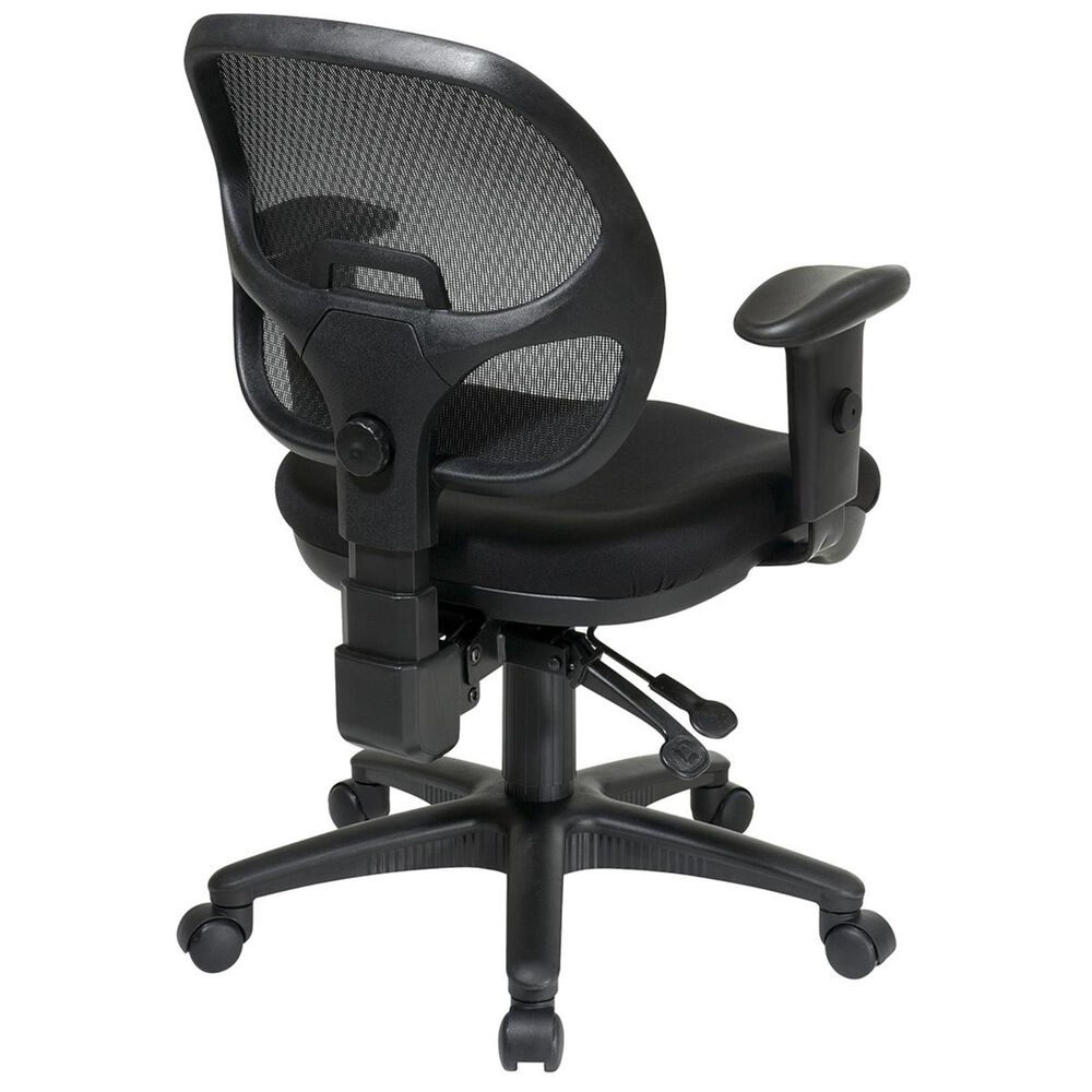 OSP Home ProGrid Ergonomic Task Chair in Coal, , large