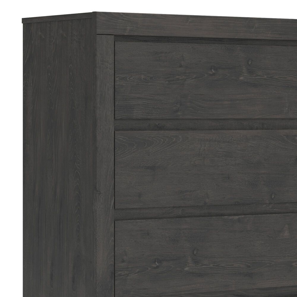 Ashley Fraluna 5-Drawer Chest in Dark Charcoal, , large