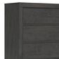 Ashley Fraluna 5-Drawer Chest in Dark Charcoal, , large