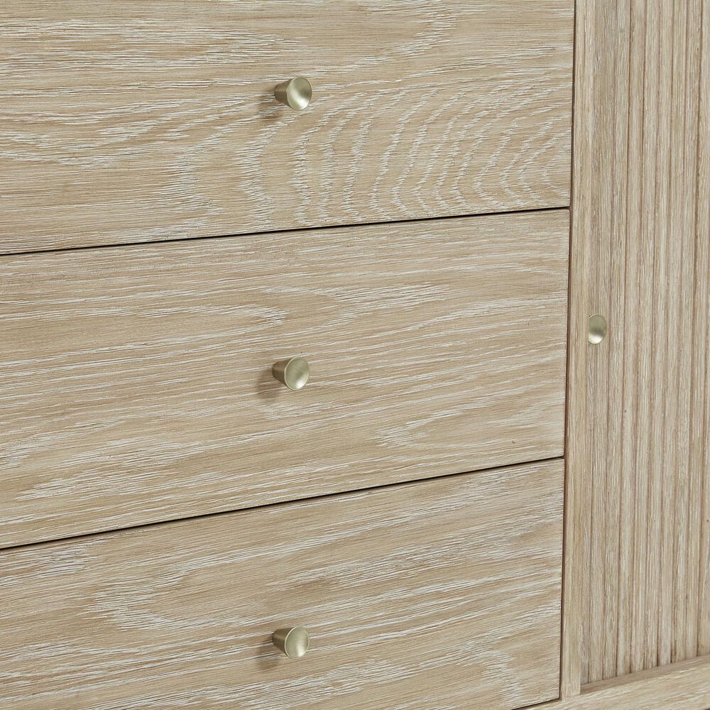 James Martin Vanities Marigot 72" Double Bathroom Vanity in Sunwashed Oak with 3 cm Parisien Bleu Quartz Top, Rectangular Sinks and FreePower Wireless Charger, , large