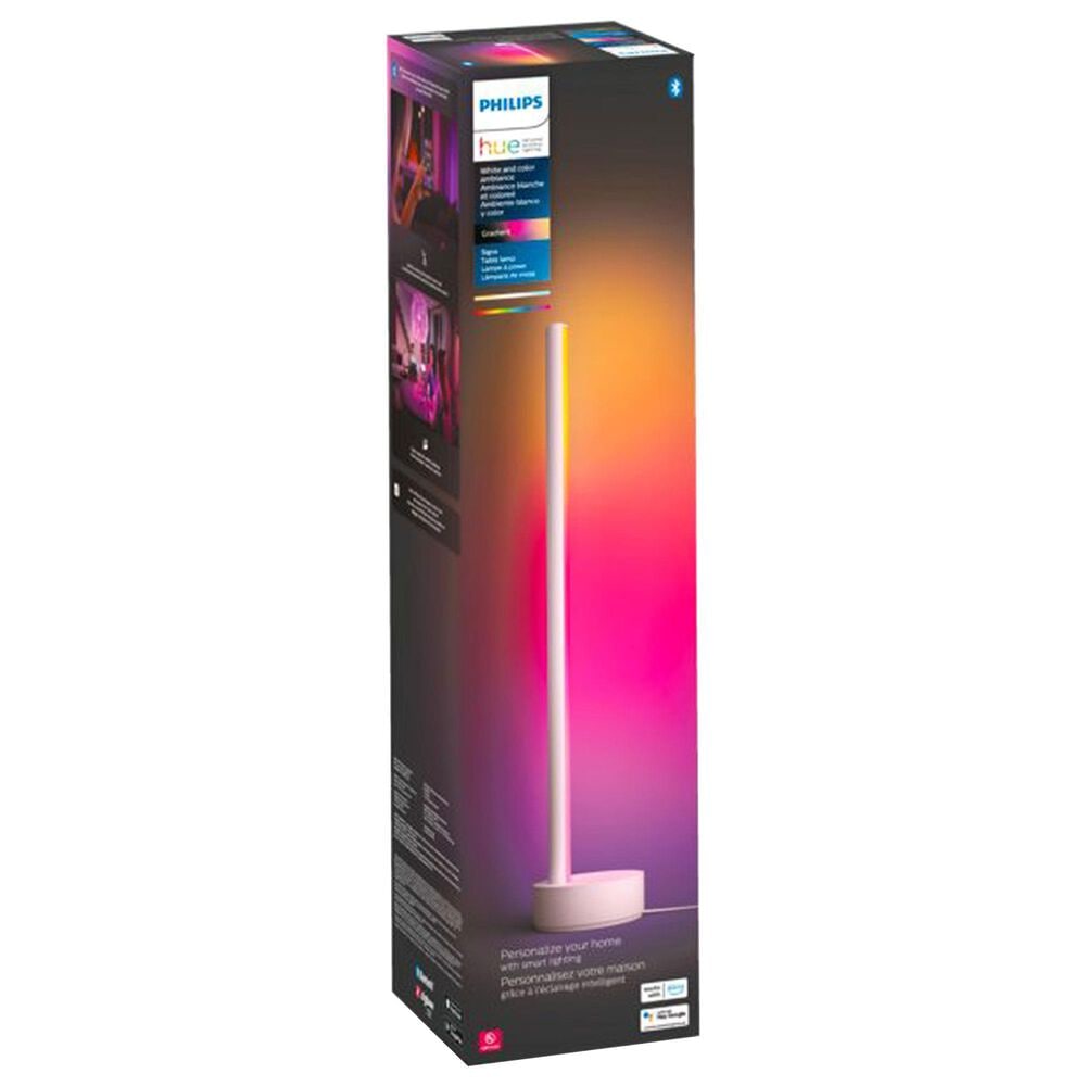 Philips Hue Signe Gradient Floor Lamp and Table Lamp in White, , large