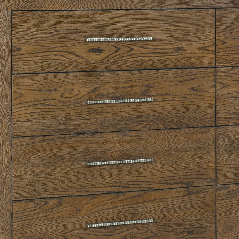 Hooker Furniture Chapman 8-Drawer Dresser in Warm Brown and Pewter, , large