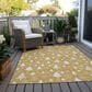 Dalyn Rug Company Wonderland WN23 3" x 5" Gold Indoor/Outdoor Area Rug, , large
