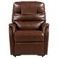 Lounge Destin Comfort Zone 1 Power Lift Recliner with Power Headrest in Chestnut, , large