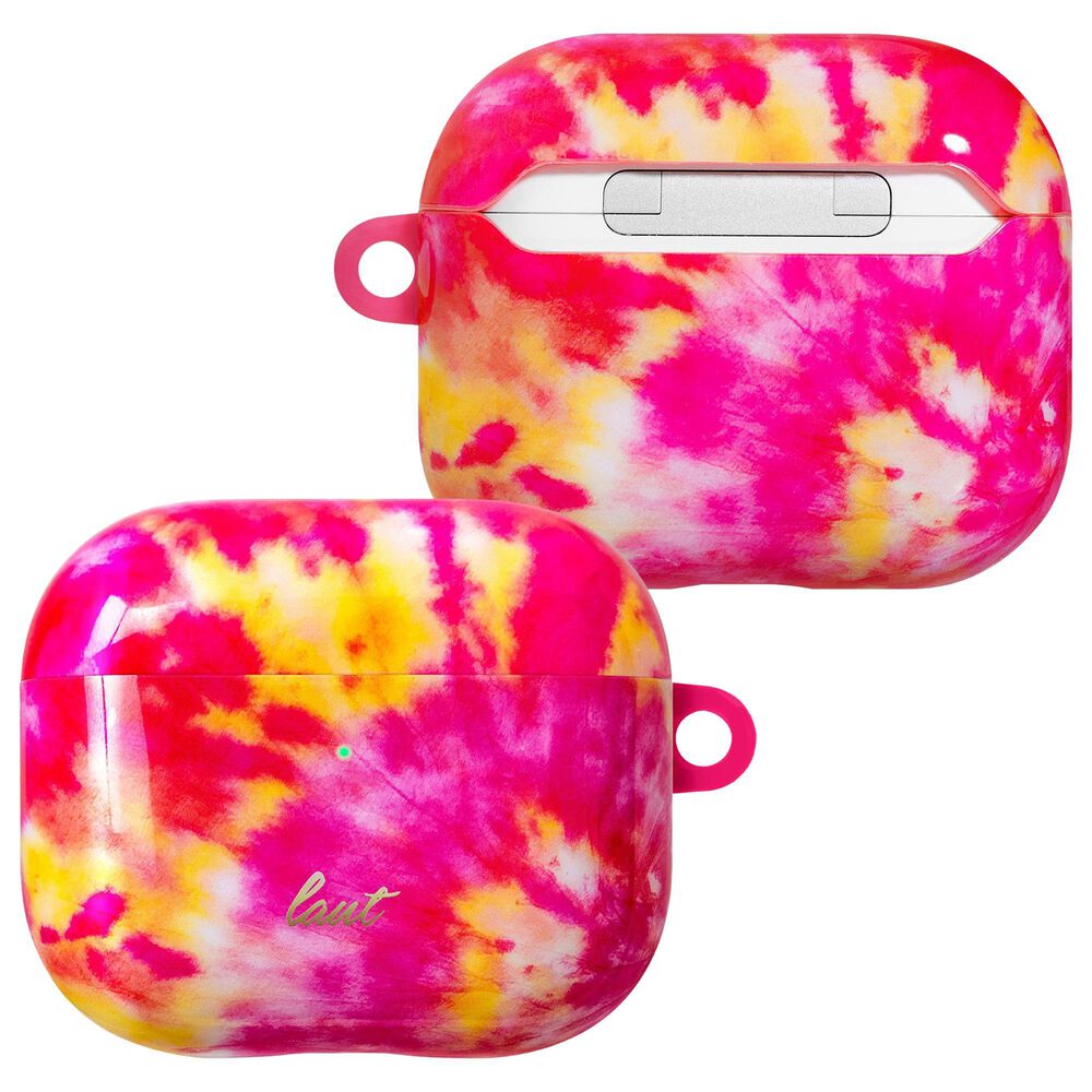Laut Tie Dye Case for AirPods 3 in Hot Pink, , large