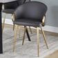 LumiSource Claire Accent Chair in Grey, , large