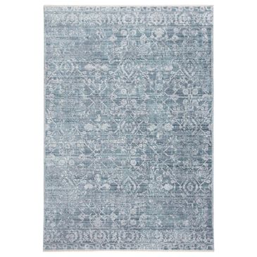 Feizy Rugs Cecily 3595F 4" x 6" Blue and Turquoise Area Rug, , large