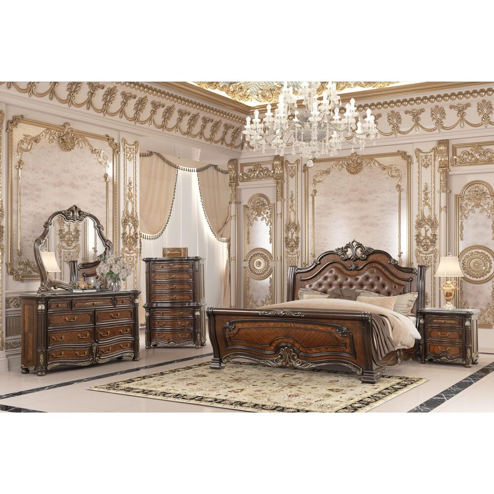New Heritage Design Bella Note Dresser Only in Mahogany, , large