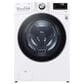LG 5 Cu. Ft. Front Load Washer and 7.4 Cu. Ft. Electric Dryer Laundry Pair with Pedestals in White, , large