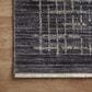 Loloi Soho 7"10" x 10" Onyx and Silver Area Rug, , large