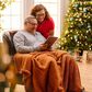 50" x 65" Cable Knit Throw Blanket in Cashew, , large
