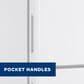 GE Appliances 16.6 Cu. Ft. Top Freezer Refrigerator Energy Star in White, , large