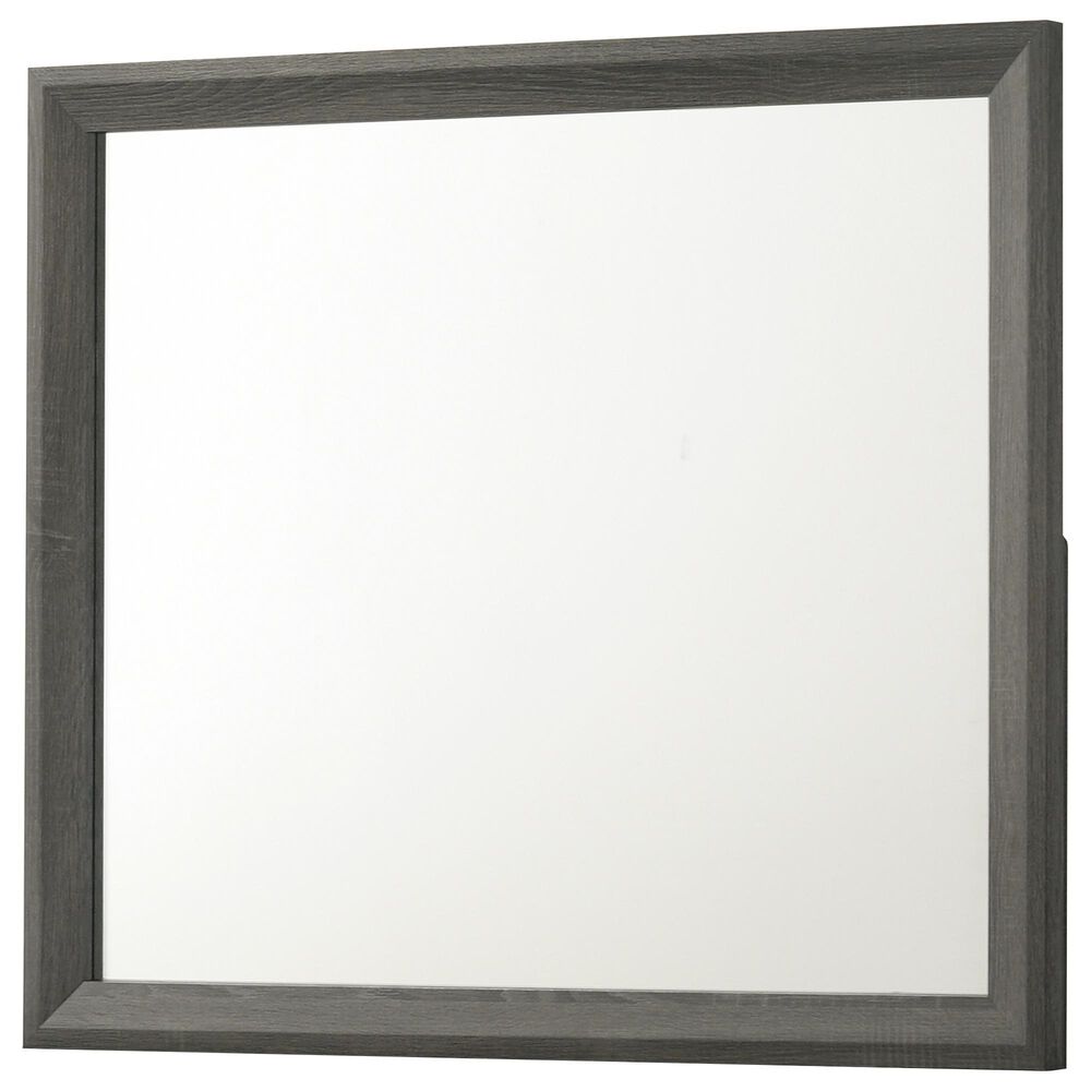 Crown Mark Valor 4-Piece Queen Bedroom Set in Gray, , large