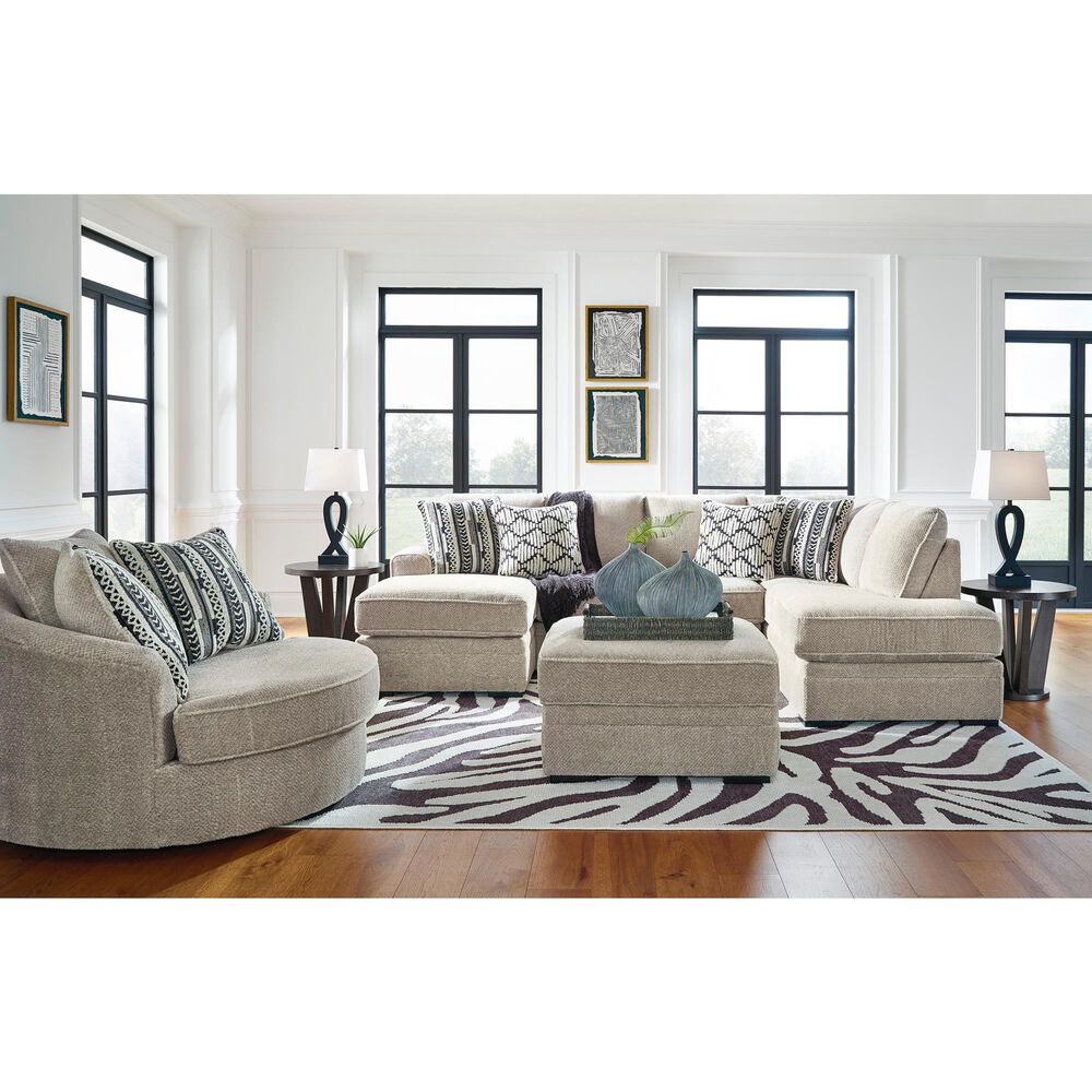 Ashley 2 Piece Sectional in in Tan, , large