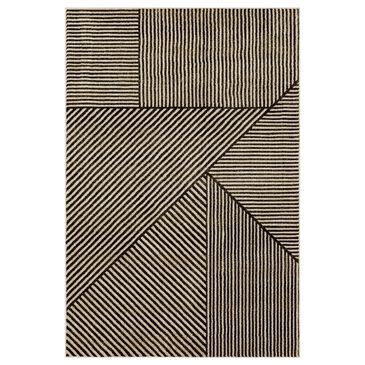 Karastan Bobby Berk Linea 2"4" x 7"10" Onyx Runner, , large