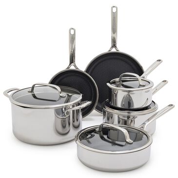 Green Pan Spectra 10-Piece Cookware Set in Stainless Steel, , large