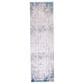 Feizy Cadiz 3"1" x 10" Ivory and Blue Runner, , large