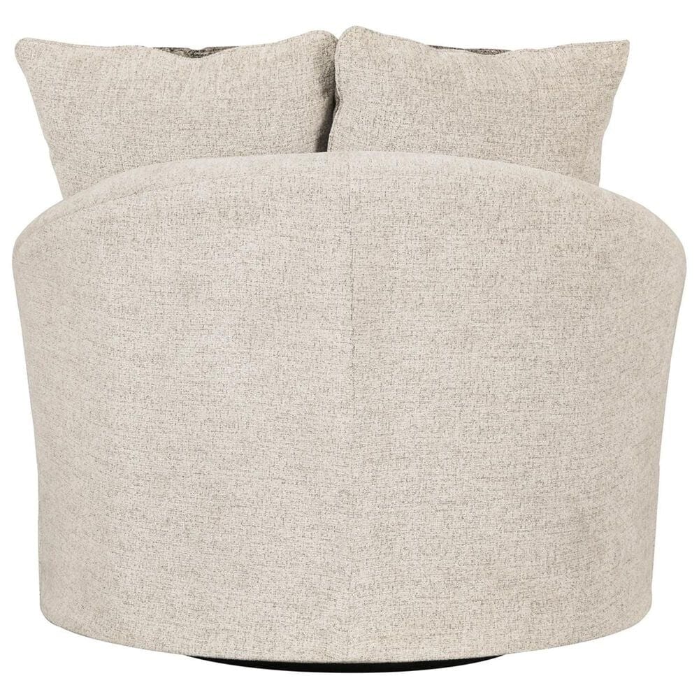 Ashley Soletren Swivel Accent Chair in Stone, , large