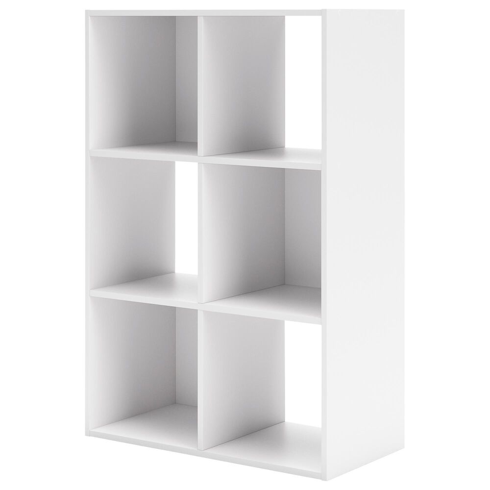 Ashley Onita 6-Cube Organizer in White, , large