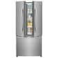 Frigidaire 17.6 Cu. Ft. Counter-Depth French Door Refrigerator in Brushed Stainless Steel, , large