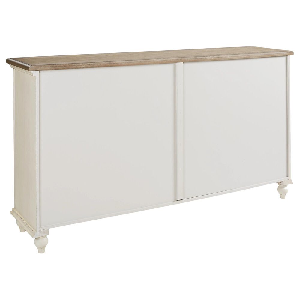 Ashley Roranville Accent Cabinet in Antique White and Brown, , large