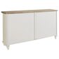 Ashley Roranville Accent Cabinet in Antique White and Brown, , large