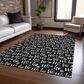 Dalyn Rug Company Wonderland WN22 3" x 5" Black Indoor/Outdoor Area Rug, , large