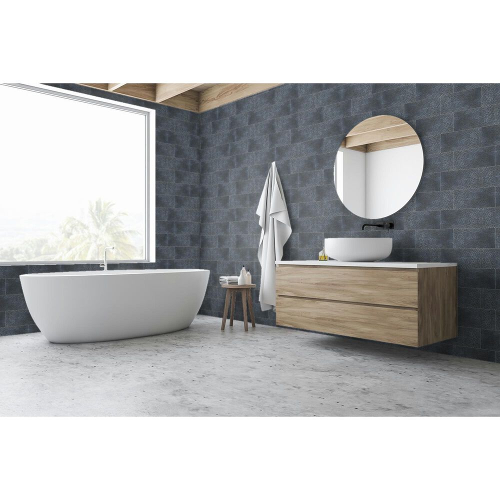 Emser Exhale Azul 6&quot; x 12&quot; Porcelain Tile, , large