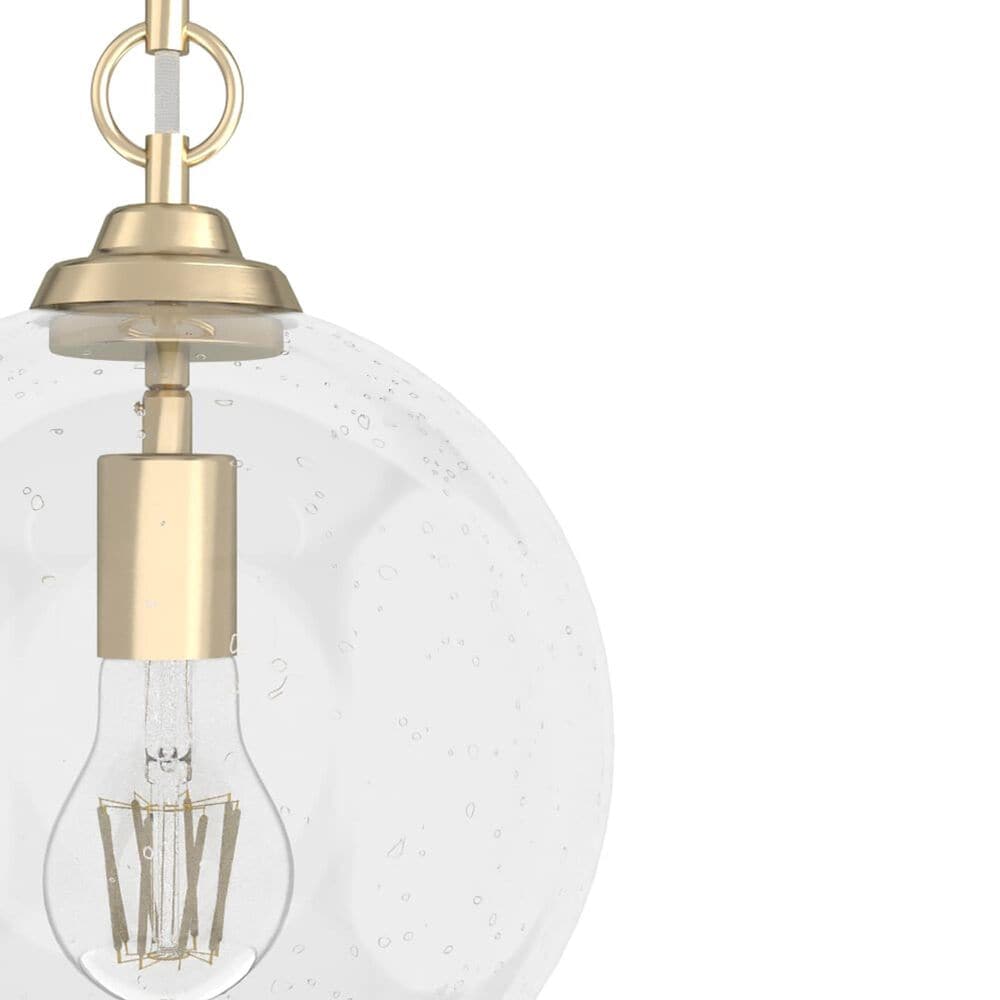 Hunter High Oaks 1-Light Pendant in Alturas Gold, , large