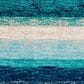 Surya Paramount 7"10" x 11"2" Teal, Aqua, Navy, Taupe and Cream Area Rug, , large