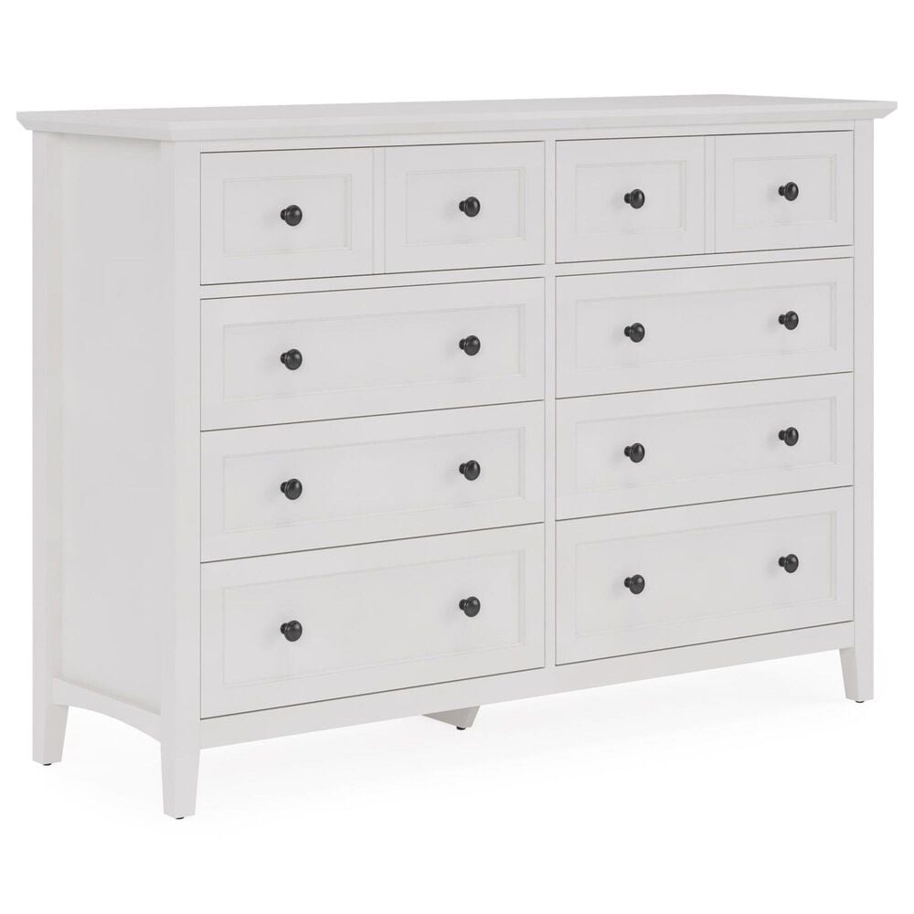 Urban Home Grace 8-Drawer Dresser in Snowfall White, , large