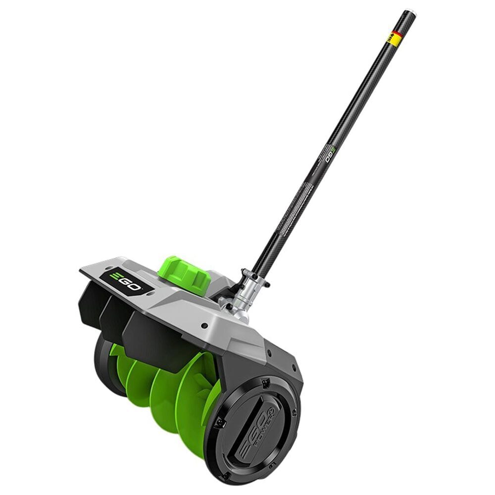EGO Power+ Multi-Head System Carbon Fiber Snow Shovel Attachment in Black and Gray, , large