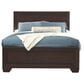 Pacific Landing Kauffman 4 Piece Queen Bedroom Set in Dark Cocoa, , large