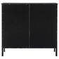 Linon Home Decor Fetti Large Cabinet in Black, , large