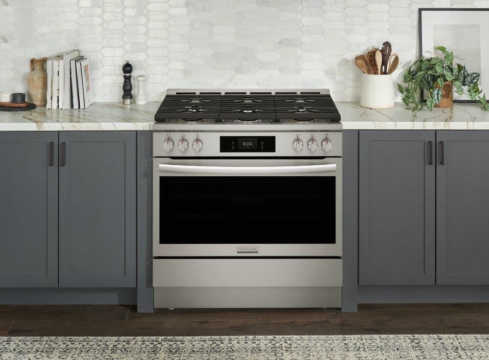 Frigidaire Gallery 36&quot; Dual-Fuel Range with Air Fry, , large