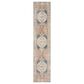 Nourison Astra Machine Washable ASW11 2"2" x 8" Denim and Multicolor Runner, , large