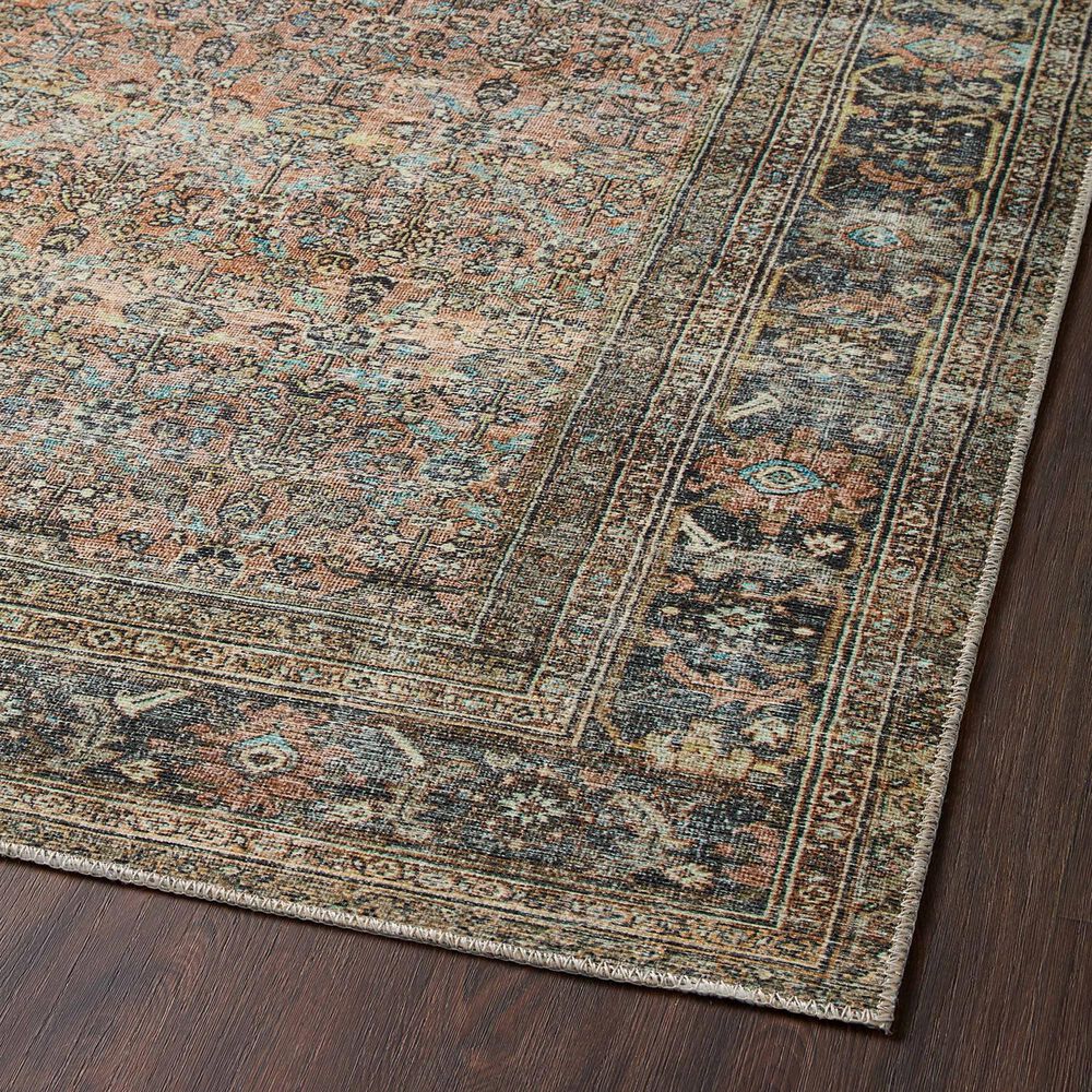 Loloi Adrian 2&#39; x 5&#39; Terracotta and Multicolor Area Rug, , large
