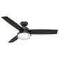 Hunter Sentinel 52" Ceiling Fan with LED Lights in Premier Bronze, , large