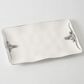 Pampa Bay Longhorns Rectangular Platter in White and Silver, , large
