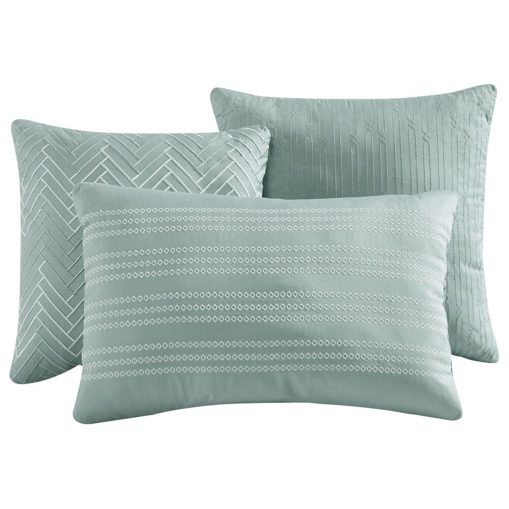 Hallmart Collectibles Vivian 10-Piece King Comforter Set in Gold and Mint, , large