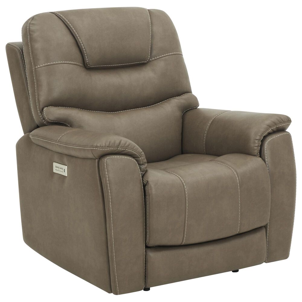 Steve Silver Adelaide Dual-Power Recliner in Caramel, , large