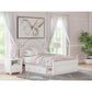 Ashley Kozlani Full Upholstered Storage Bed in Matte White, , large