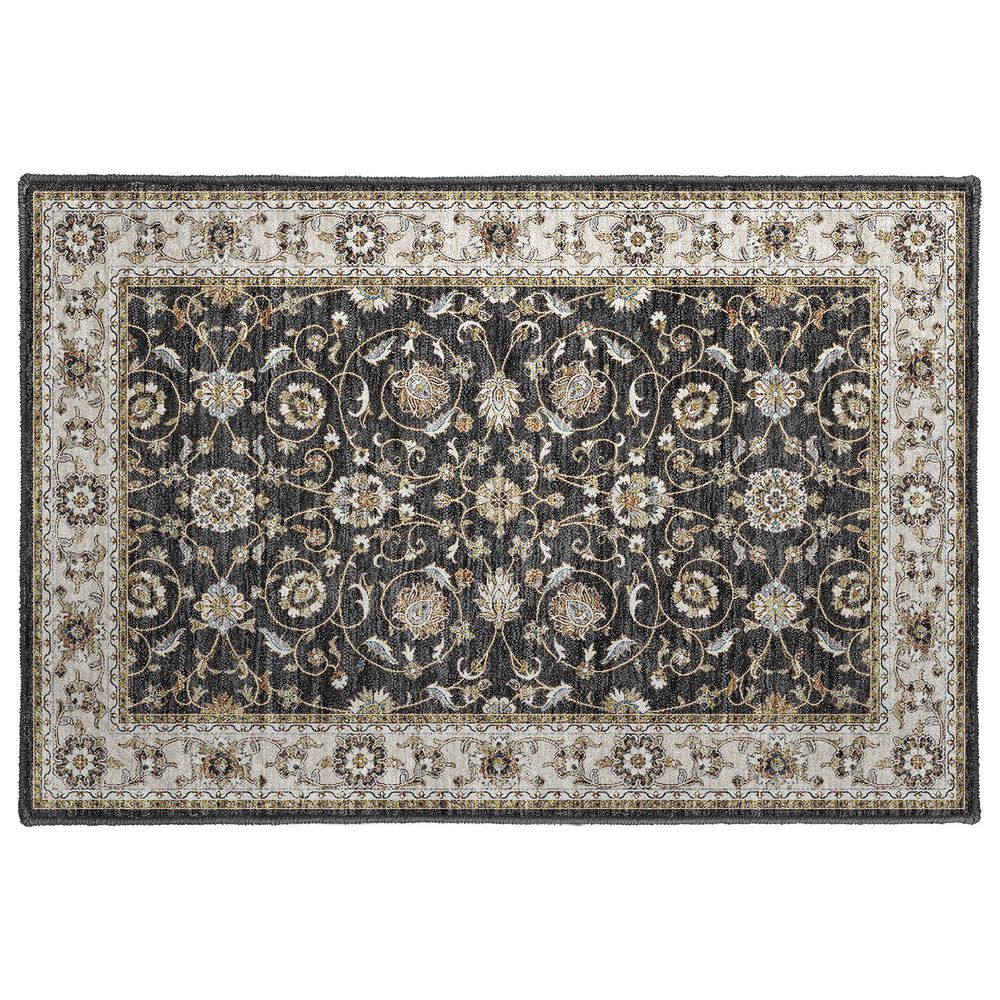 Dalyn Rug Company Hatay HY1 2"6" x 3"10" Black Area Rug, , large