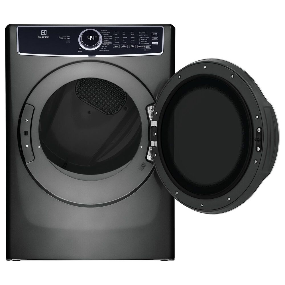 Electrolux 8 Cu. Ft. Front Load Electric Dryer with Balanced Dry in Titanium, , large