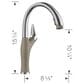 Blanco Artona Pull-Down Kitchen Faucet 1.5 GPM in PVD Steel and Truffle, , large